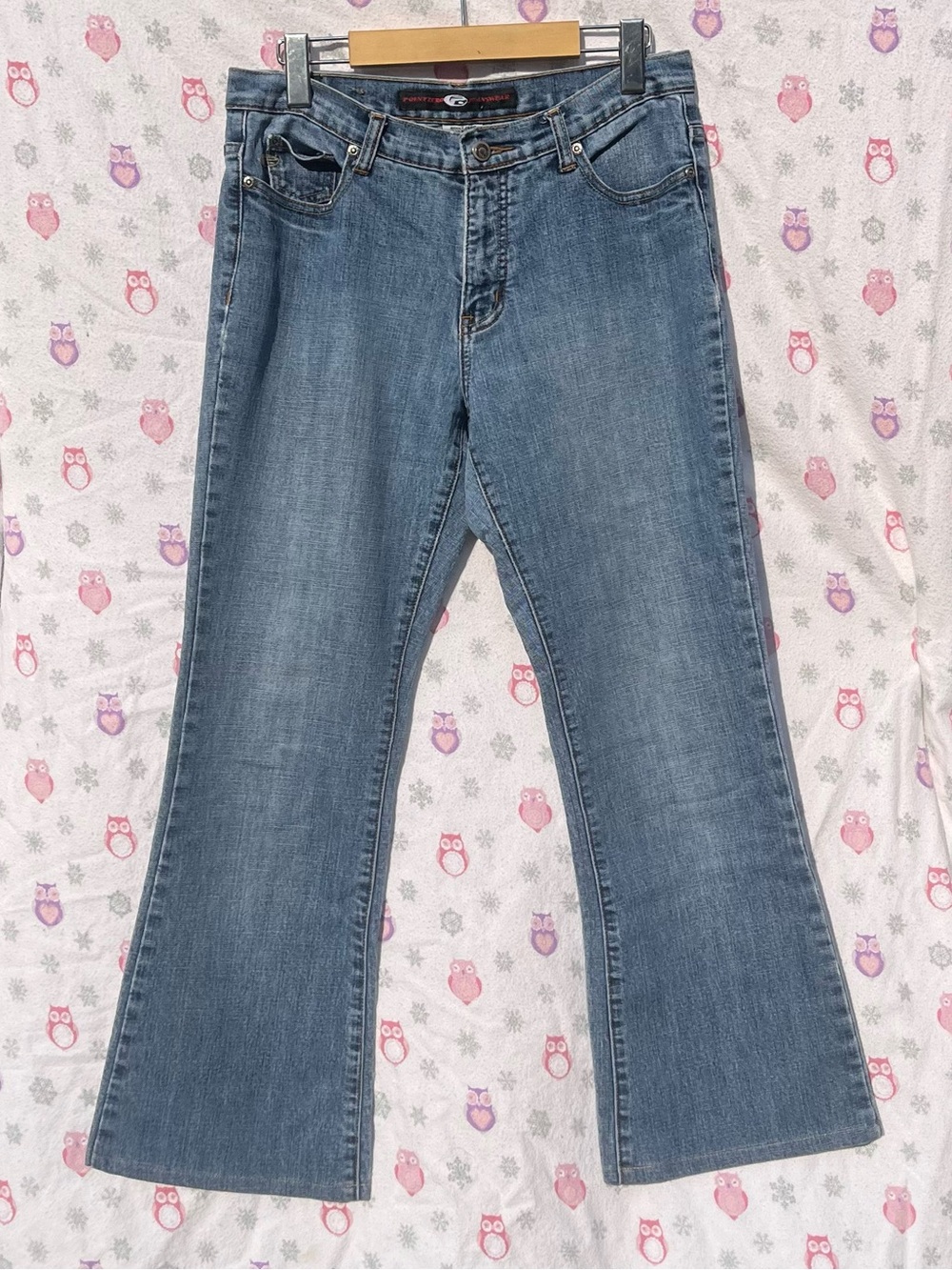 Vintage Point Zero Medium Blue Flare Jeans
